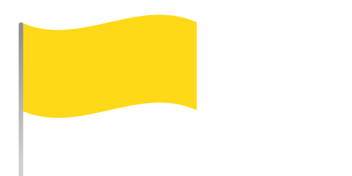 gelbe Flagge